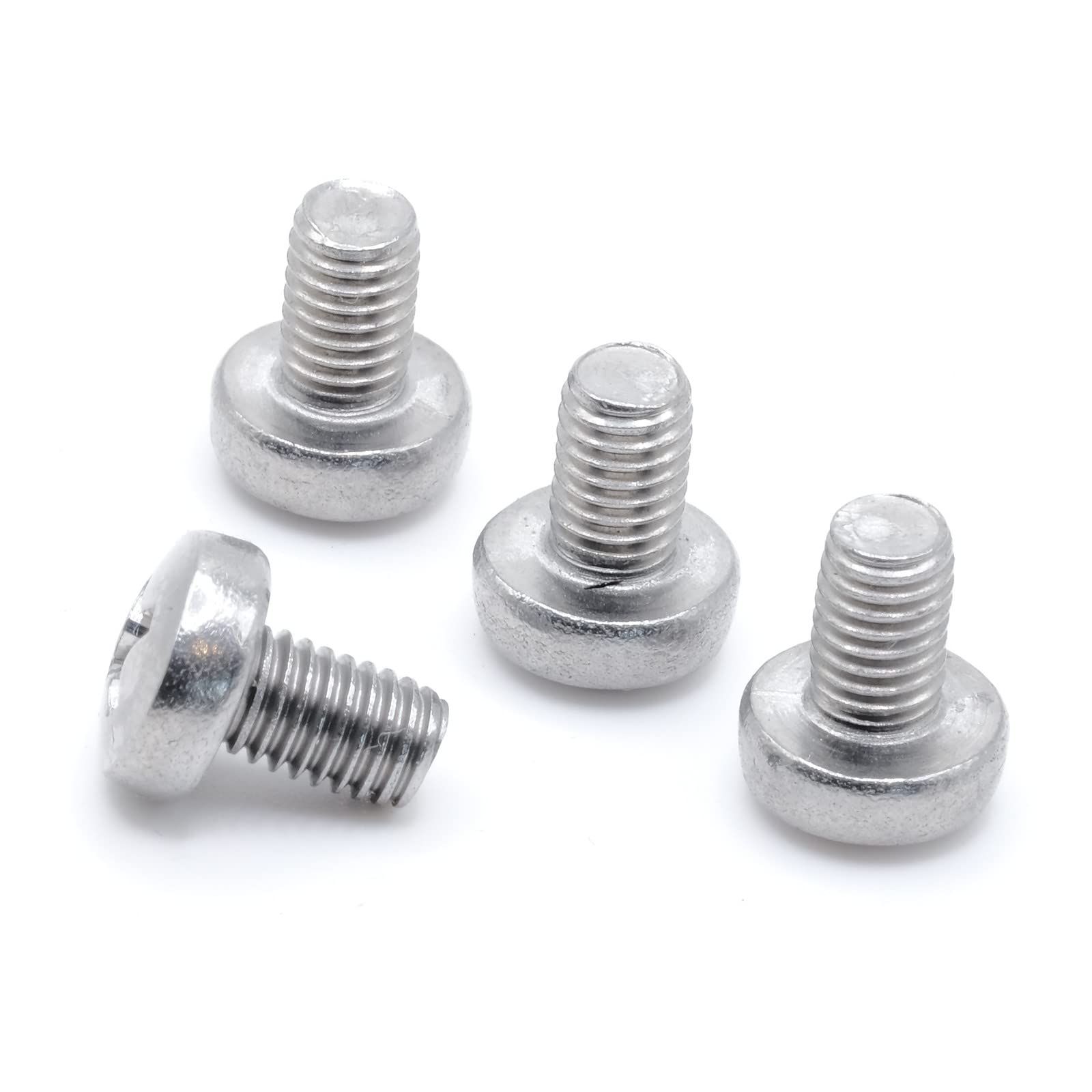 ReplacementScrews Rear License Plate Screws Compatible with Tesla Model 3 (M3) - Stainless Steel - Medium Length (Pack of 4)